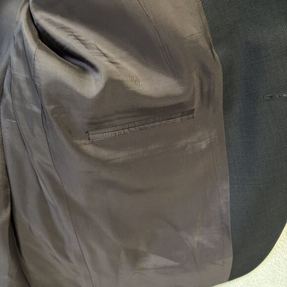 Issimo Italy 44R Suit Jacket Brown Guabello 3-Button Suit Jacket Blazer - Picture 11 of 11